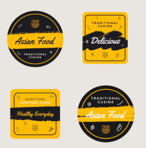 لیبل برجسته